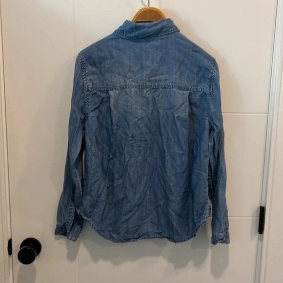 Guess vintage button up denim shirt  size XS - Picture 9 of 9